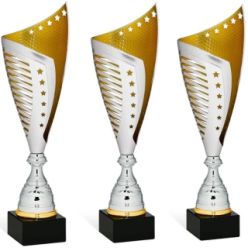Športové poháre sada - 3 poháre