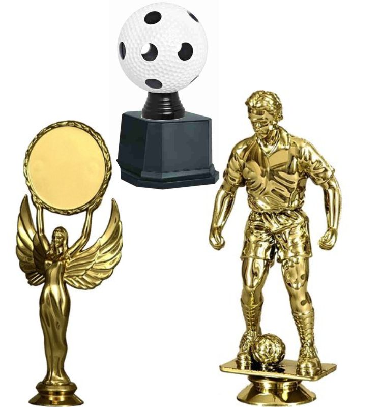 Plastové figuríny na podstavce alebo kryt pohára