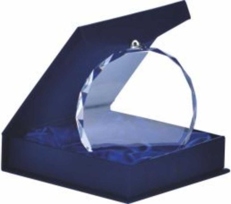 medaila sklo, kryštál