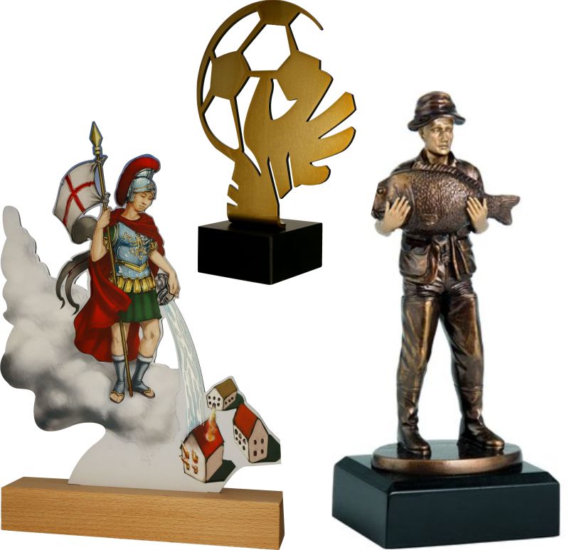 Figuríny odlievané, plastové, akrylové, drevené,podstavce 