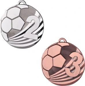 Medaila MD2450/S, B futbal, 5 cm, výpredaj