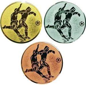 futbal - emblém A2/G,S,B pr.25
