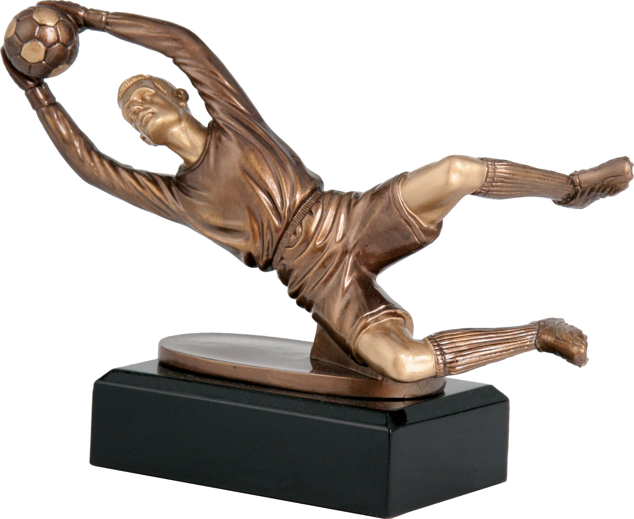 Figúrka odlievaná futbal brankár TPFR863/BR, H-14,5cm
