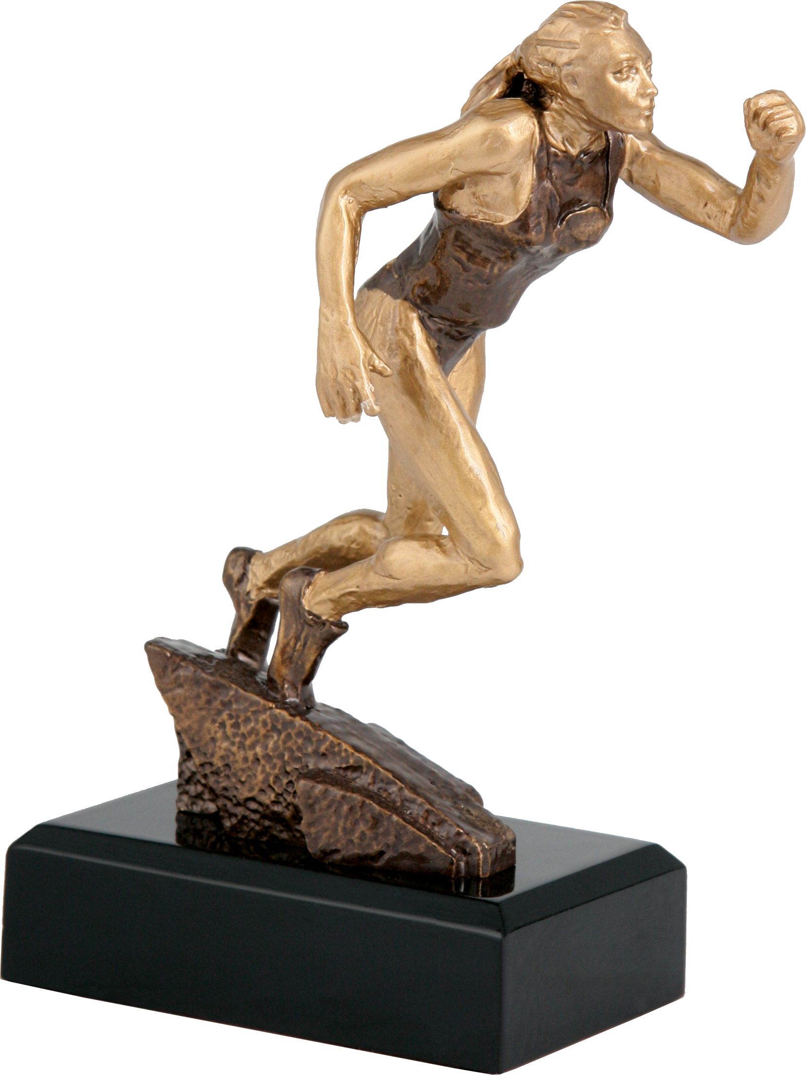 beh - Figúrka odlievaná beh žena, RTY3766/BR H-19,5cm