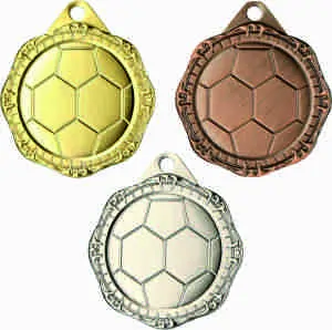 Futbal Medaila MMC1232/G,S,B