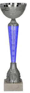 Športový pohár  strieborno-modrý , 9288