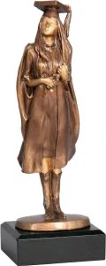 študentka - Figúrka odlievaná RF2055/BR,  výška 23cm