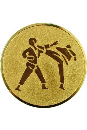 karate - emblém A60,  priemer 25 a 50 mm
