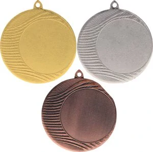Medaila MMC1090/G,S,B 7cm, emblem 50