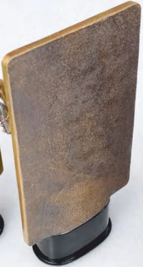 Figúrka odlievaná futbal RFST3056/BR/GN, výška 23 cm