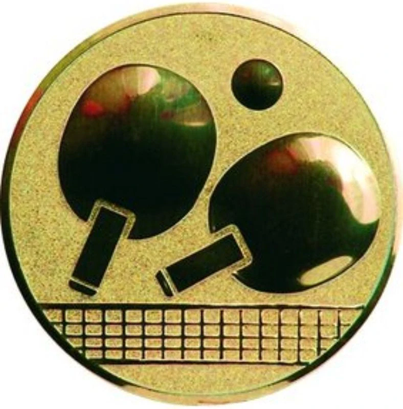  ping pong, stolný tenis, emblém A46/G,S,B   priemer 25 mm