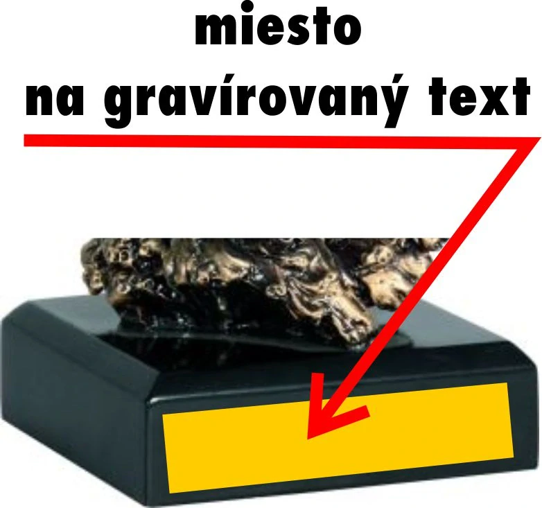 ryba, rybár - Trofej odlievaná RFXR1759/ BR