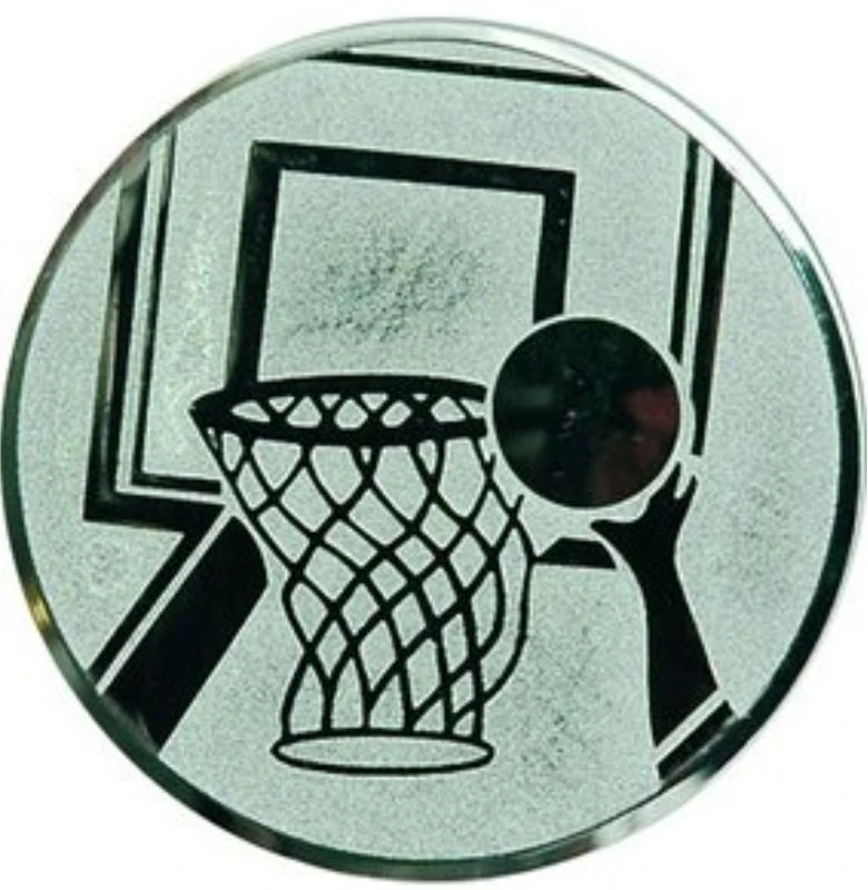 basketbal - emblém A8/G, priemer 50 mm
