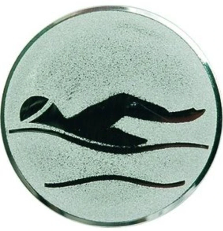 plávanie - emblém A9/G,S,B priemer 50 mm