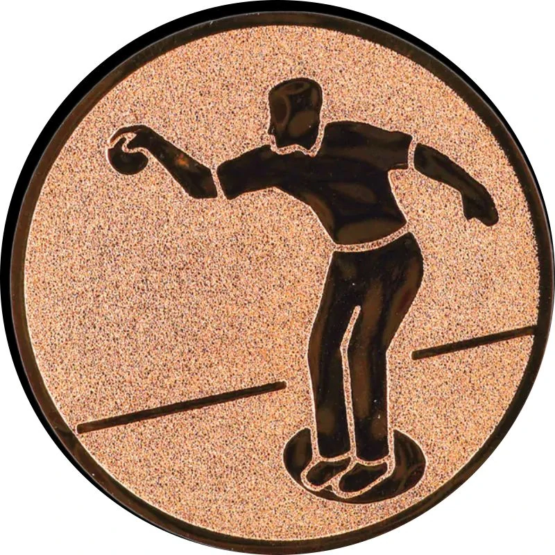 petangue - emblém A14B, bronz , pr. 25