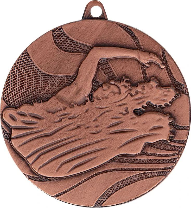 Medaila MMC2750/G,S,B plávanie