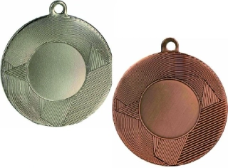 Medaila MMC49050G,S,B priemer 5 cm , hrúbka 2 mm