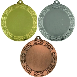 Medaily Me0270/G,S,B ,priemer 70, emblem 50