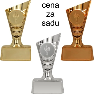 sada 9201, zlatý, strieborný, bronzový výšky 11 cm